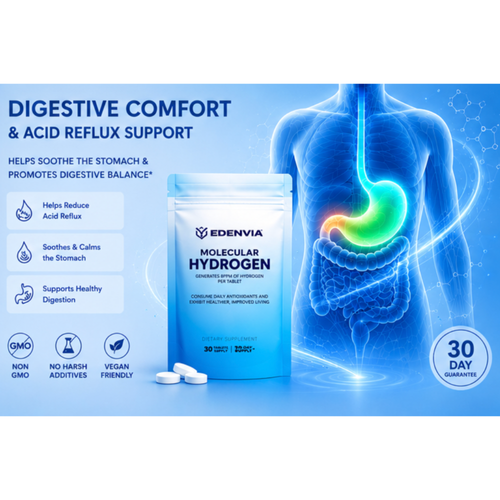 Acid Reflux Support Molecular Hydrogen Tablets