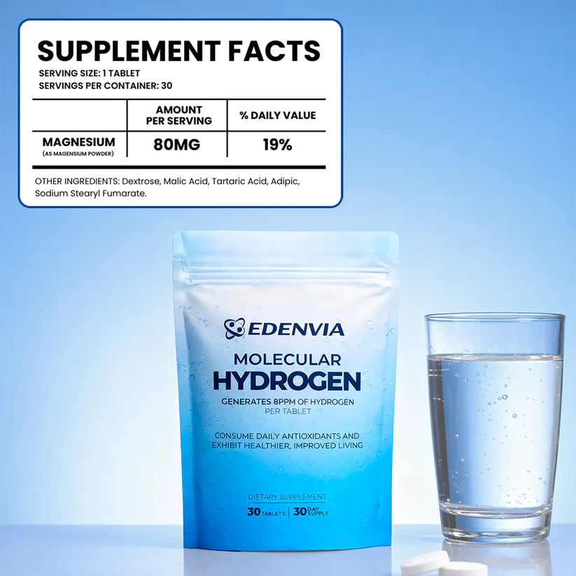 Cholesterol & Cardiovascular Support Molecular Hydrogen Tablets
