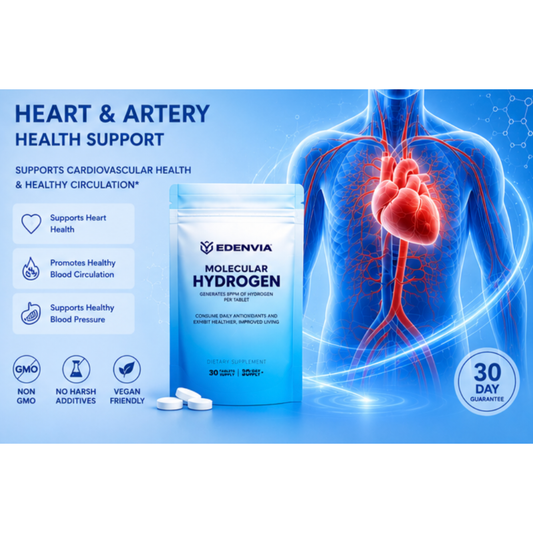 Cholesterol & Cardiovascular Support Molecular Hydrogen Tablets